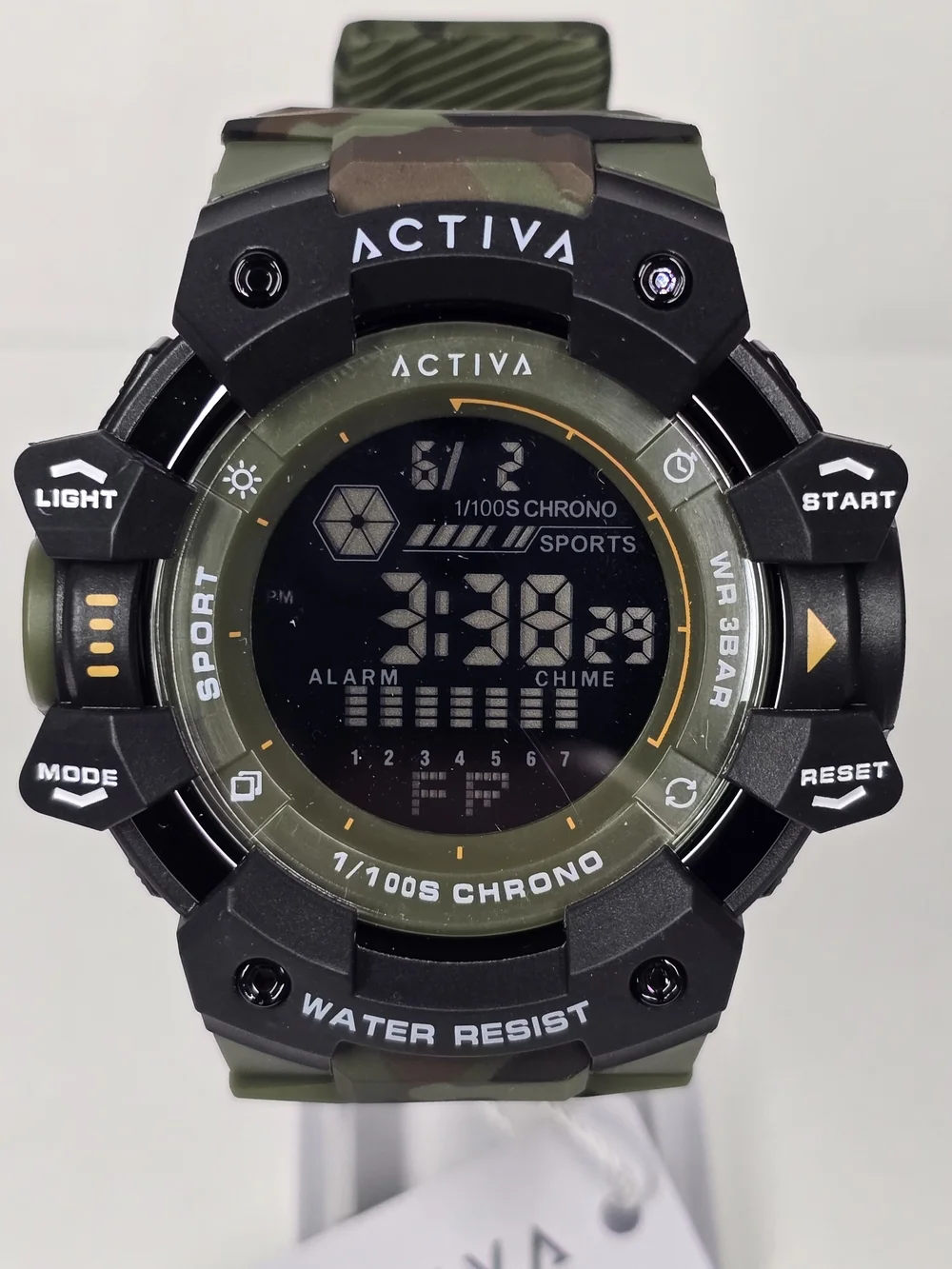 Activa Armour X Invicta Men's Digital Watch - 50mm, Camouflage (ACW8050MC-004)